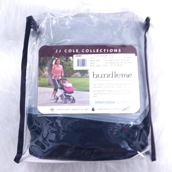 BundleMe Other - BundleMe Infant Stroller Blanket Cover Black